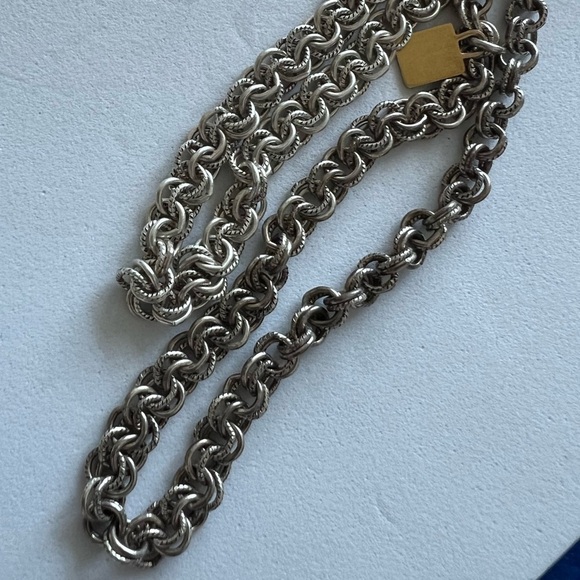 John Wind Toggle Sorority Gal M Initial Necklace - Picture 5 of 8